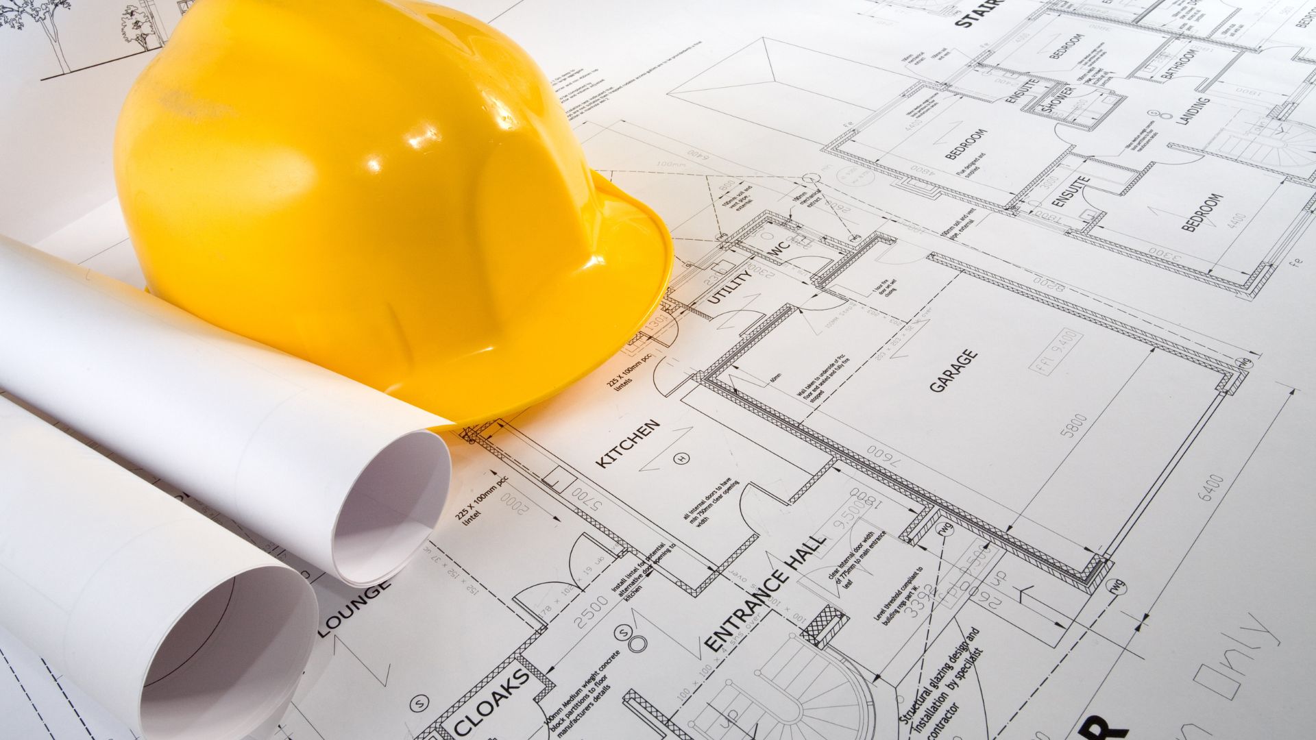 Stock image of construction drawing
